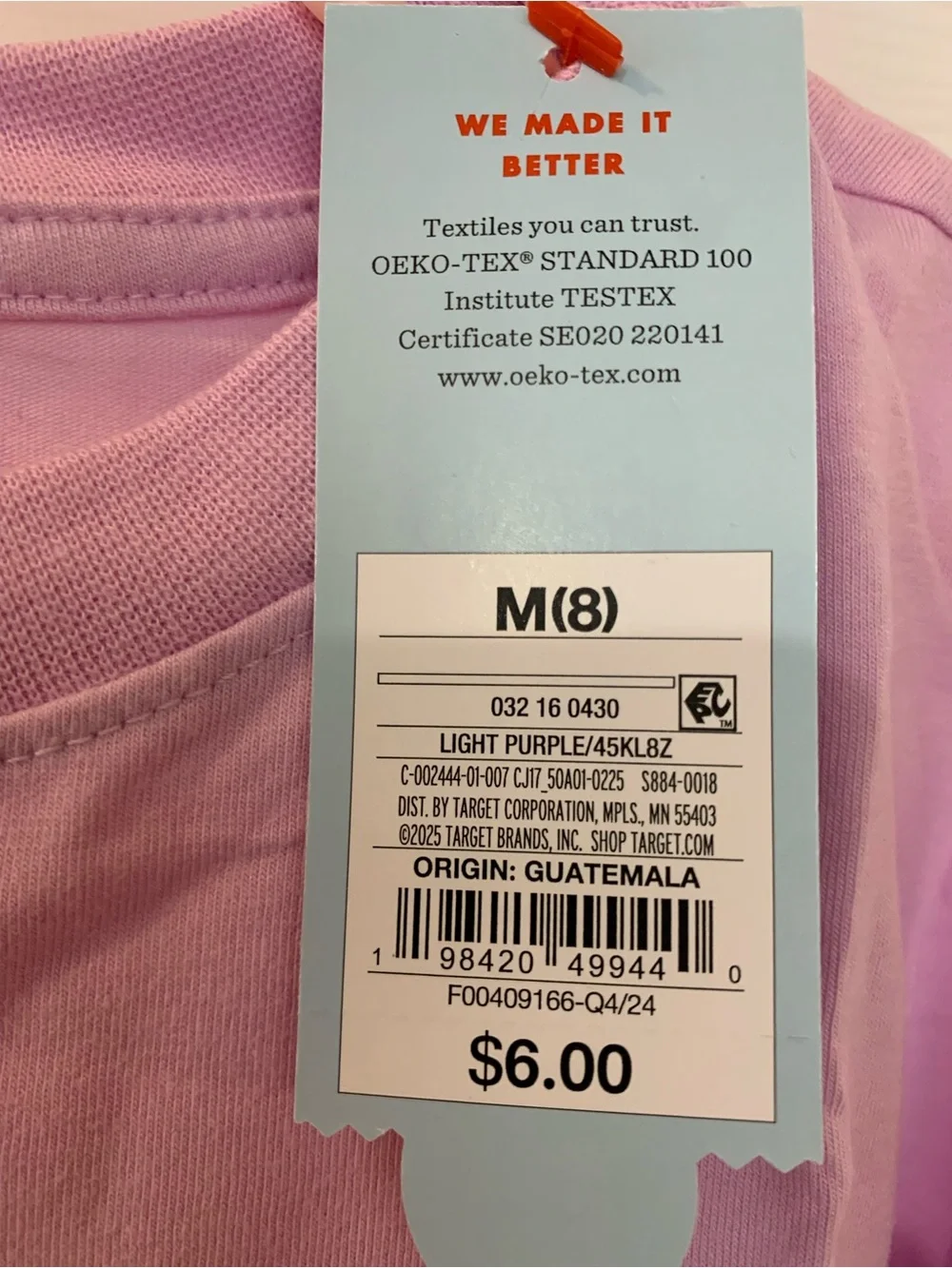 Cat & Jack NWT’s girl’s size medium (8) graphic tee